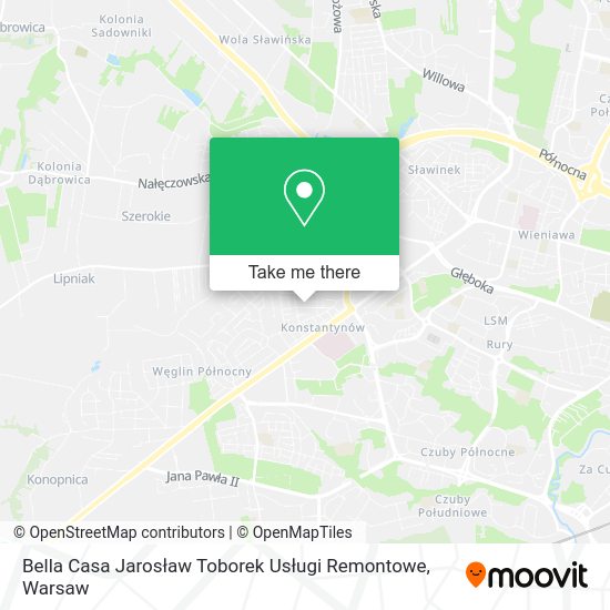 Bella Casa Jarosław Toborek Usługi Remontowe map