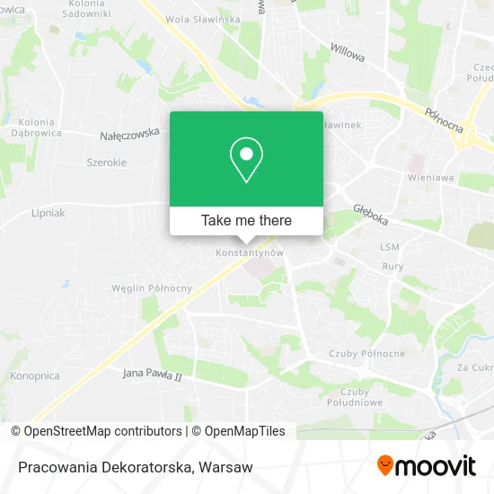 Карта Pracowania Dekoratorska