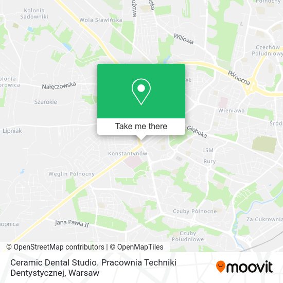 Ceramic Dental Studio. Pracownia Techniki Dentystycznej map