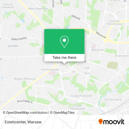 Карта Esteticenter