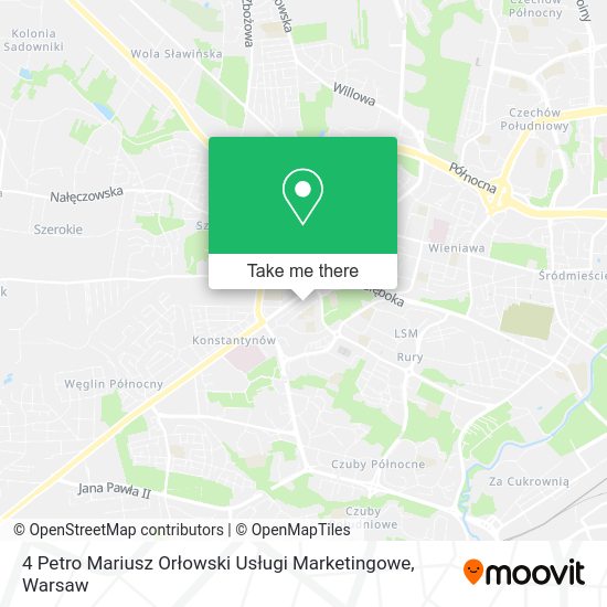 4 Petro Mariusz Orłowski Usługi Marketingowe map