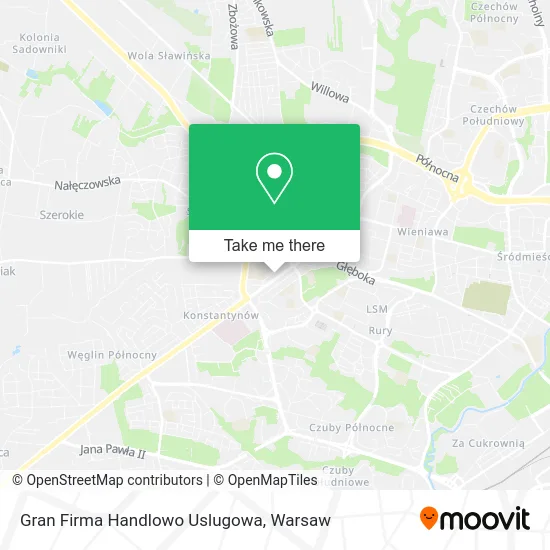 Карта Gran Firma Handlowo Uslugowa