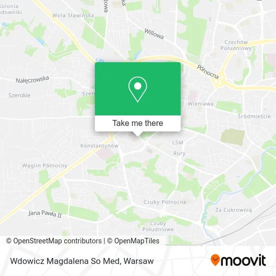 Карта Wdowicz Magdalena So Med