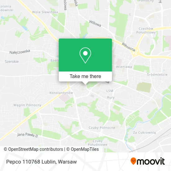 Карта Pepco 110768 Lublin