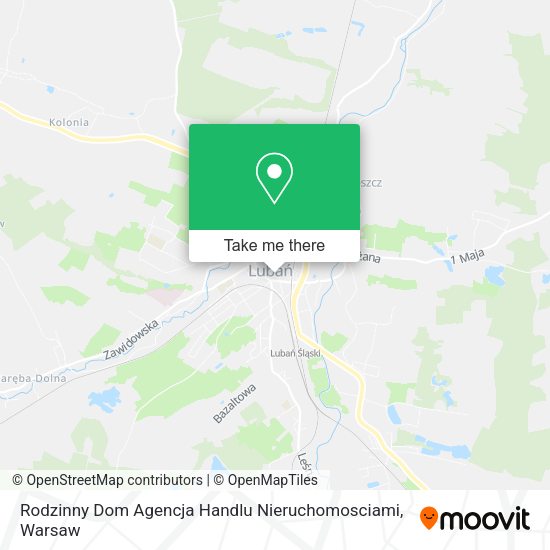 Rodzinny Dom Agencja Handlu Nieruchomosciami map