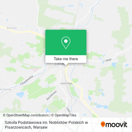 Szkoła Podstawowa im. Noblistów Polskich w Pisarzowicach map