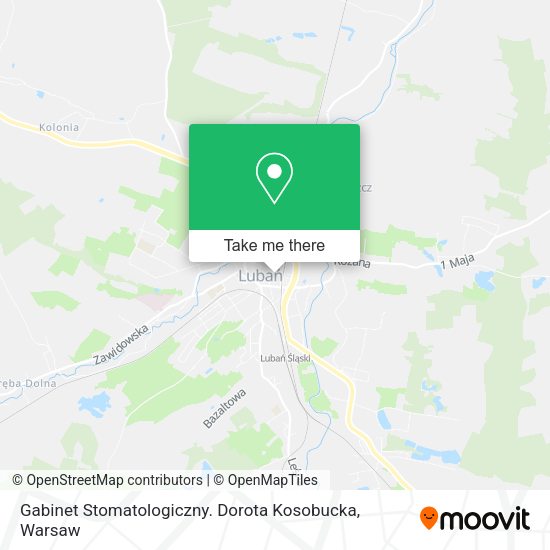 Gabinet Stomatologiczny. Dorota Kosobucka map