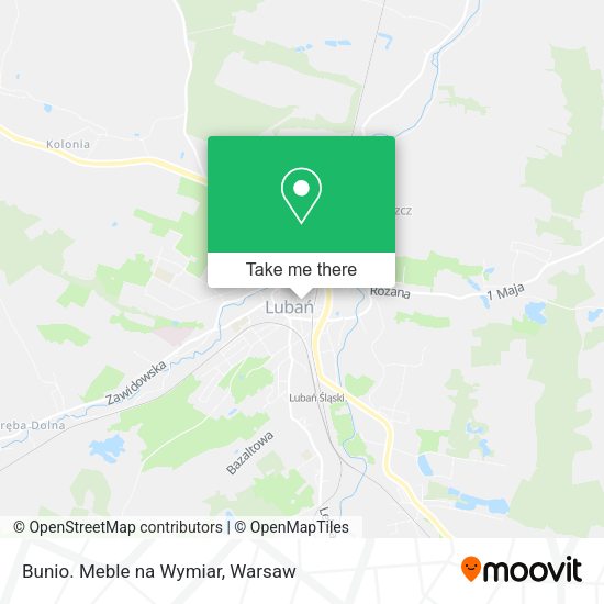 Bunio. Meble na Wymiar map