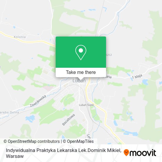 Indywidualna Praktyka Lekarska Lek.Dominik Mikiel map