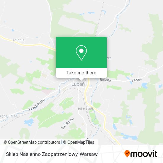 Sklep Nasienno Zaopatrzeniowy map