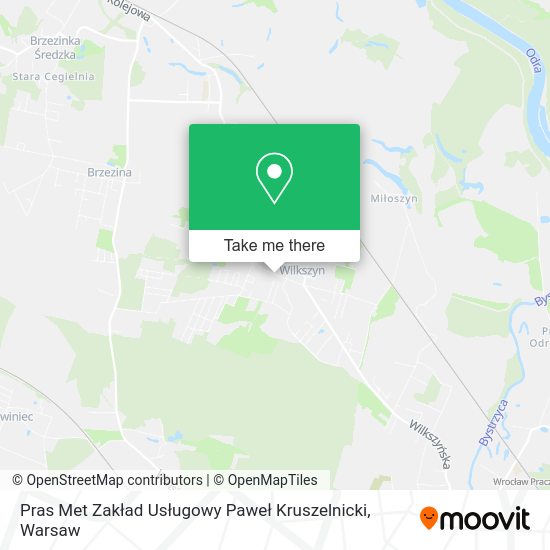 Pras Met Zakład Usługowy Paweł Kruszelnicki map