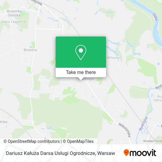 Dariusz Kałuża Darsa Usługi Ogrodnicze map