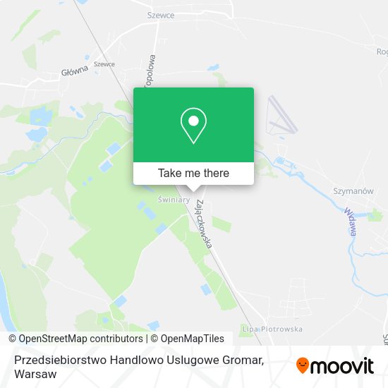 Przedsiebiorstwo Handlowo Uslugowe Gromar map