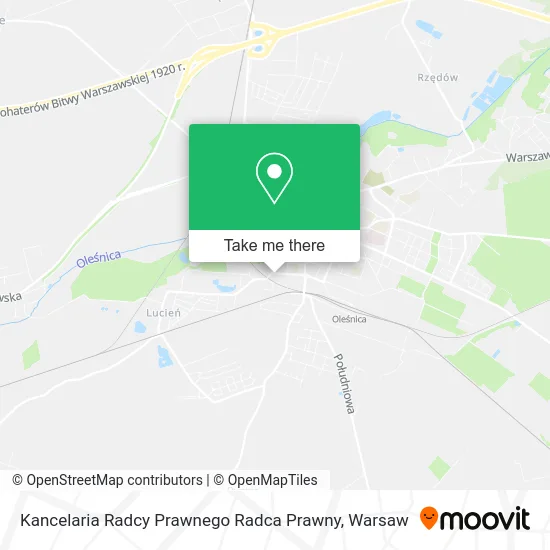 Карта Kancelaria Radcy Prawnego Radca Prawny