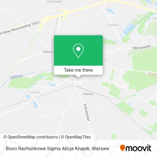 Biuro Rachunkowe Sigma Alicja Knapik map