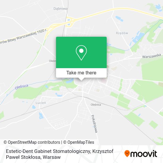 Estetic-Dent Gabinet Stomatologiczny, Krzysztof Paweł Stokłosa map