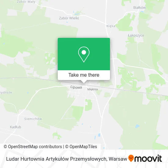 Карта Ludar Hurtownia Artykułów Przemysłowych