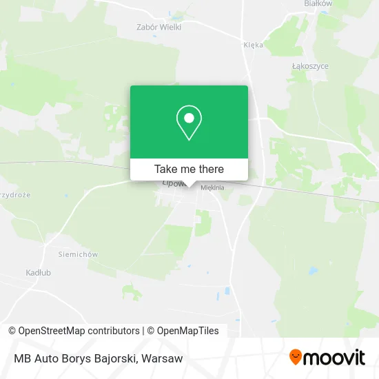 Карта MB Auto Borys Bajorski