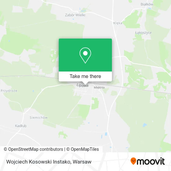 Карта Wojciech Kosowski Instako