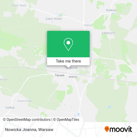 Nowicka Joanna map