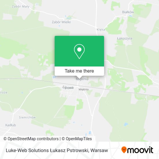 Luke-Web Solutions Łukasz Pstrowski map