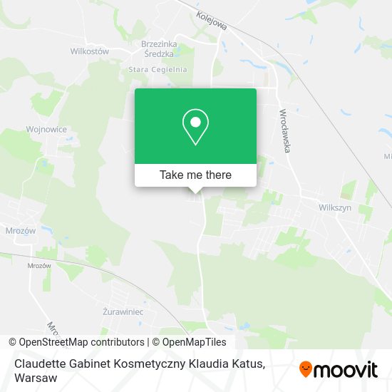 Claudette Gabinet Kosmetyczny Klaudia Katus map