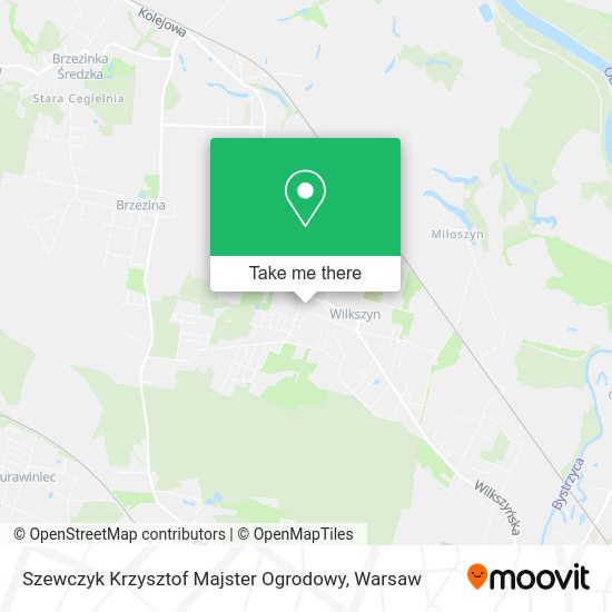 Szewczyk Krzysztof Majster Ogrodowy map