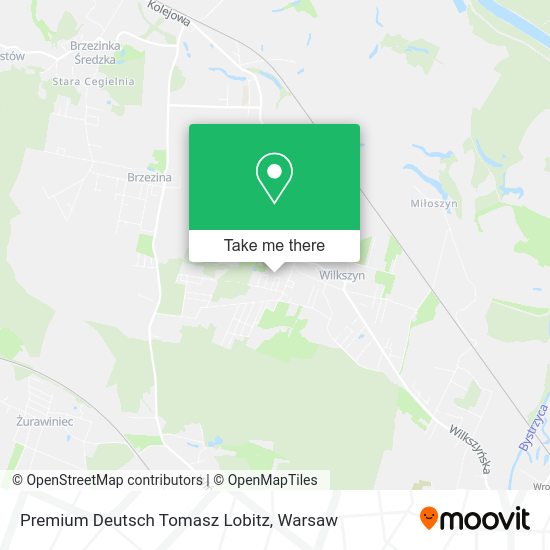 Premium Deutsch Tomasz Lobitz map