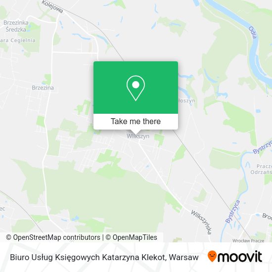 Biuro Usług Księgowych Katarzyna Klekot map