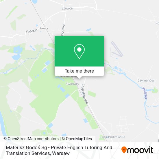 Mateusz Godoś Sg - Private English Tutoring And Translation Services map