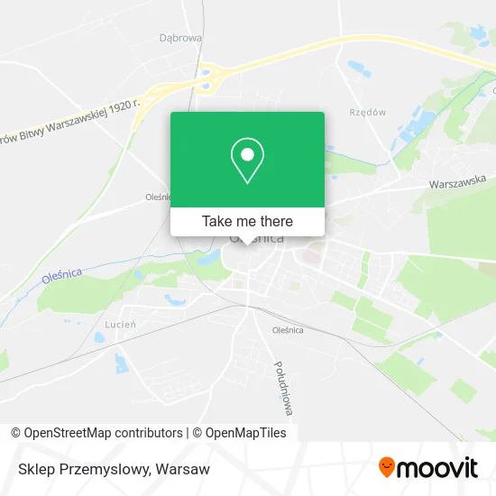Карта Sklep Przemyslowy