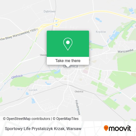 Sportowy Life Prystalczyk Krzak map