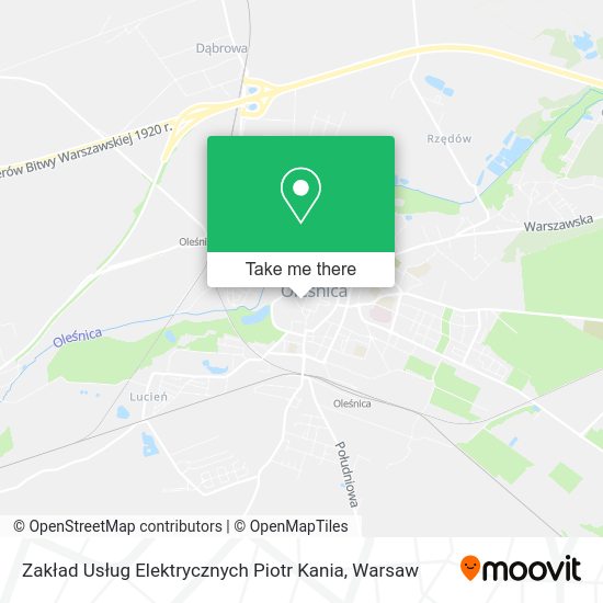 Zakład Usług Elektrycznych Piotr Kania map