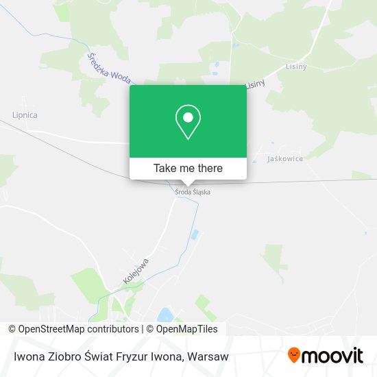 Iwona Ziobro Świat Fryzur Iwona map