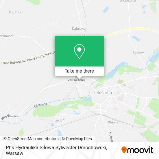 Phs Hydraulika Siłowa Sylwester Dmochowski map