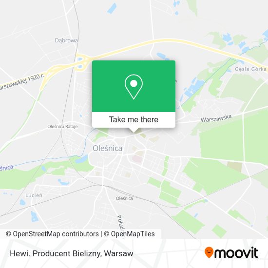 Hewi. Producent Bielizny map