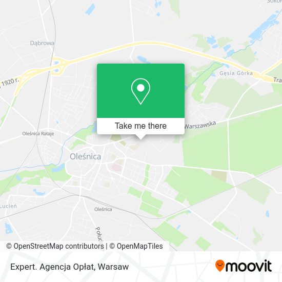 Expert. Agencja Opłat map