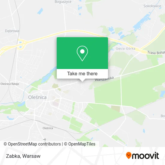 Zabka map