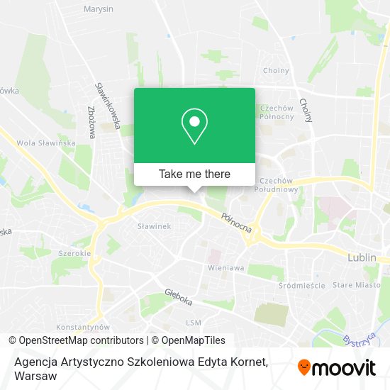 Agencja Artystyczno Szkoleniowa Edyta Kornet map