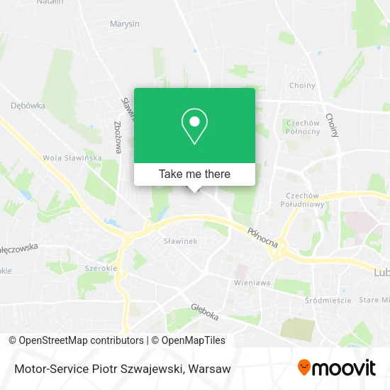 Карта Motor-Service Piotr Szwajewski