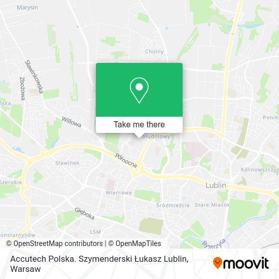 Карта Accutech Polska. Szymenderski Łukasz Lublin