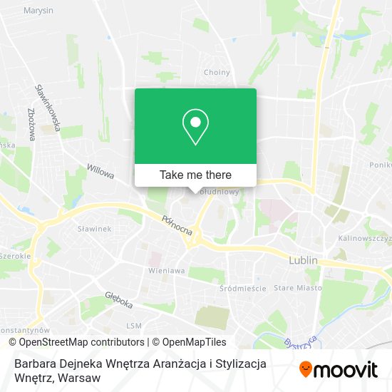 Barbara Dejneka Wnętrza Aranżacja i Stylizacja Wnętrz map