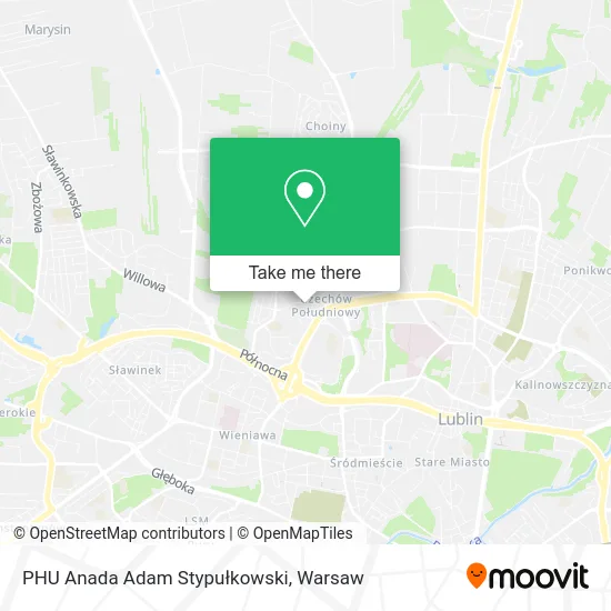 Карта PHU Anada Adam Stypułkowski
