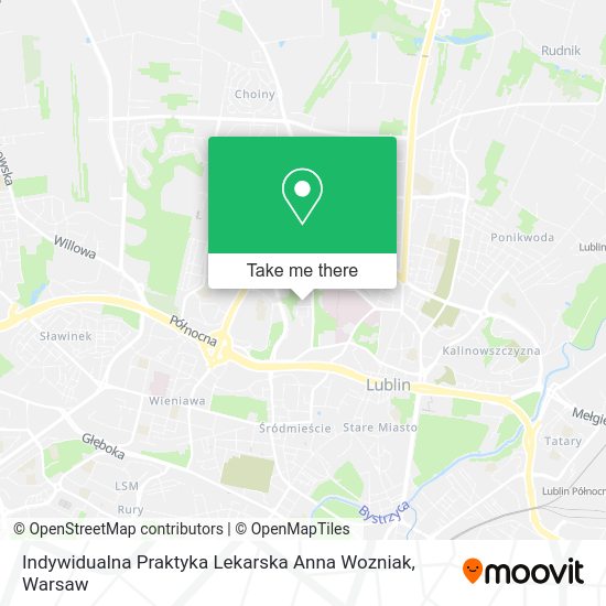 Indywidualna Praktyka Lekarska Anna Wozniak map