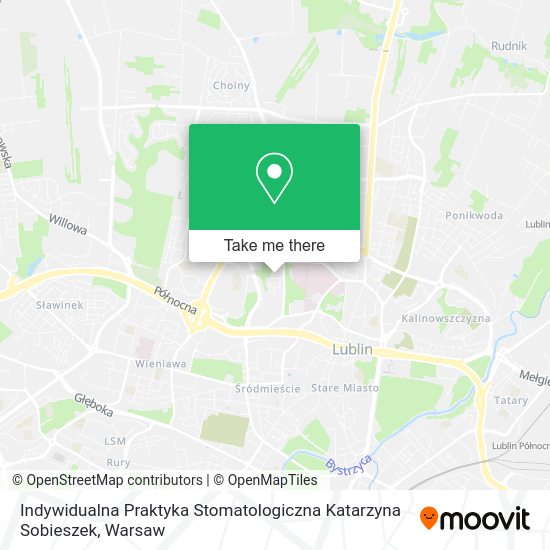 Indywidualna Praktyka Stomatologiczna Katarzyna Sobieszek map