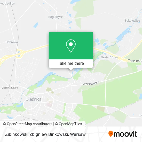 Карта Zibinkowski Zbigniew Binkowski
