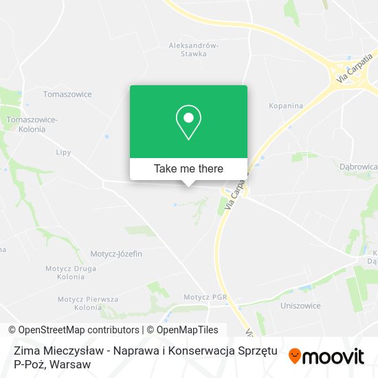 Zima Mieczysław - Naprawa i Konserwacja Sprzętu P-Poż map