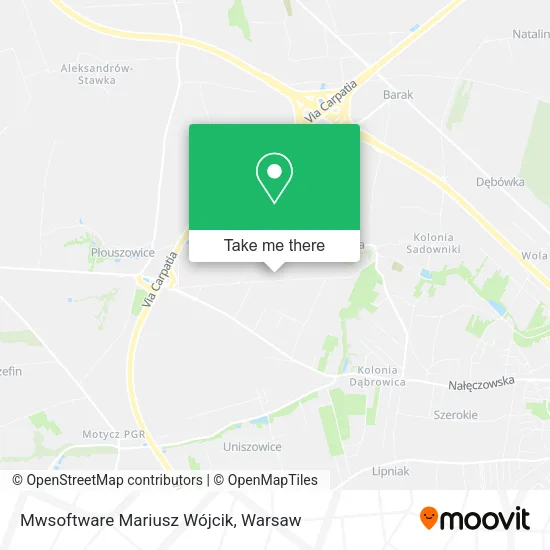 Карта Mwsoftware Mariusz Wójcik