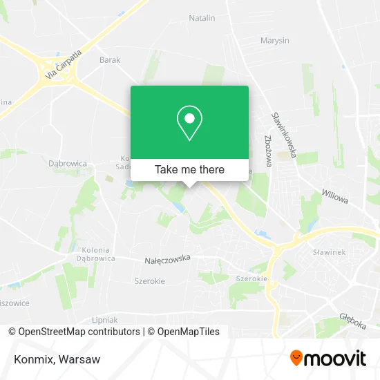 Konmix map