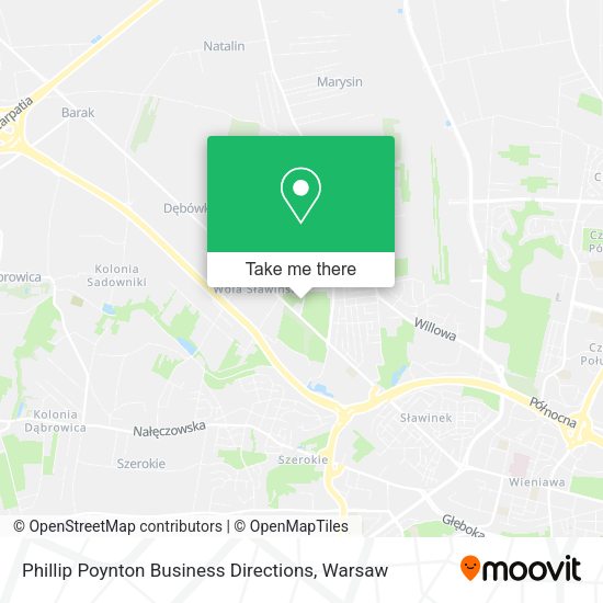 Phillip Poynton Business Directions map